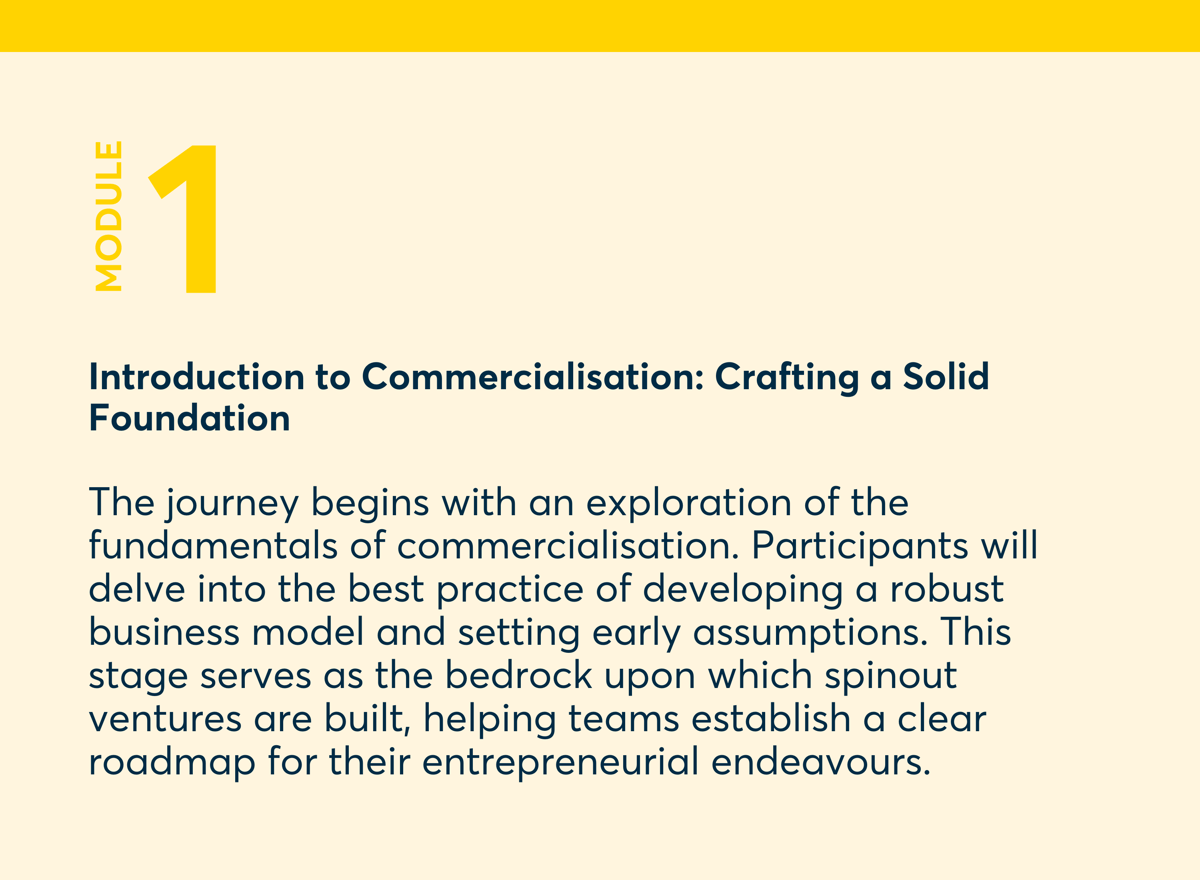 Introduction to Commercialisation: Crafting a Solid Foundation